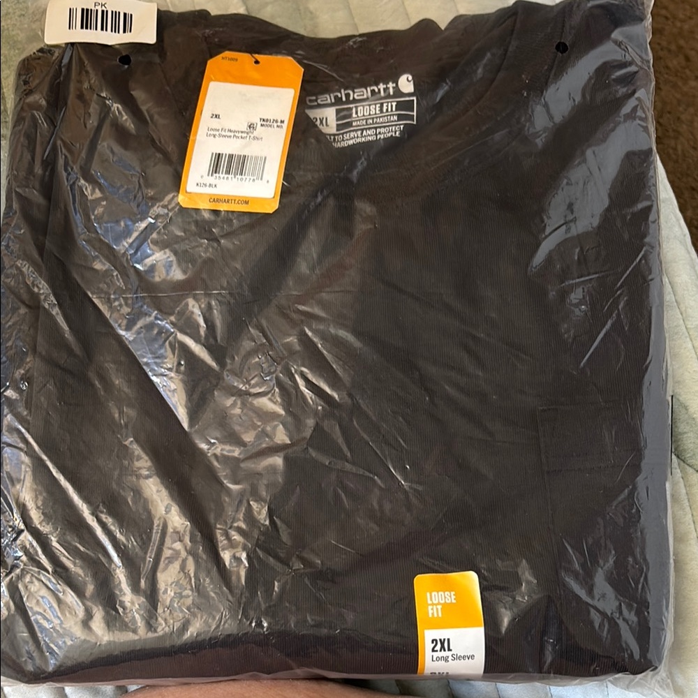 Carhartt Men's Long Sleeve Tee - Black